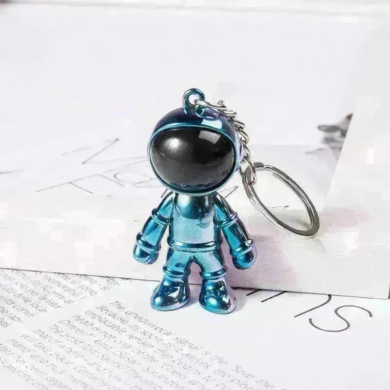 Korean Hip Hop Fashion Cross Spaceman Necklace Keychain - EX-STOCK CANADA