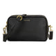 Gala / Leather Double-Zip Shoulder Bag EX-STOCK Canada 