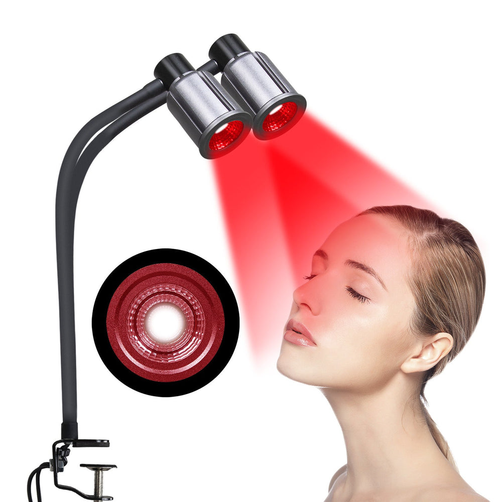 LED Infrared Light Therapy Double Head Beauty Lamp EX-STOCK Canada 