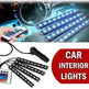 Car Interior Lights Neon Atmosphere RGB LED Strip Bar Car Decor Lighting Lamp US - EX-STOCK CANADA