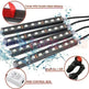 Car Interior Lights Neon Atmosphere RGB LED Strip Bar Car Decor Lighting Lamp US - EX-STOCK CANADA