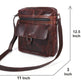 Manhattan Leather Satchel | Buffalo Leather Crossbody Bag for Men & Women EX-STOCK Canada 