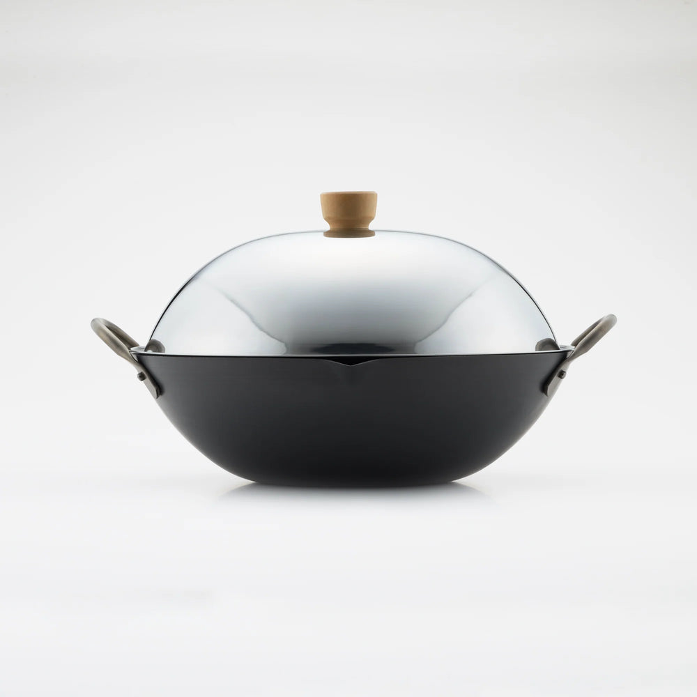 YOSHIKAWA COOK-PAL REN Stainless Steel Lid 30 cm – Made in Japan 