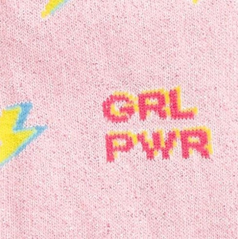 Sock It To Me Shimmer -  Junior Crew Socks - EX-STOCK Canada