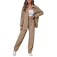Lapel Cardigan Casual Suit Women EX-STOCK Canada 