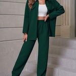 Lapel Cardigan Casual Suit Women EX-STOCK Canada 