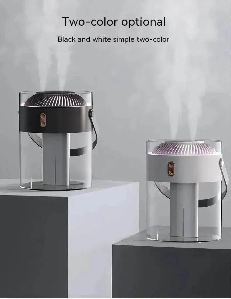 Humidificateur à double pulvérisation grande capacité 26L Lumière d'ambiance Commercial Portable Remplacement d'eau - EX-STOCK Canada