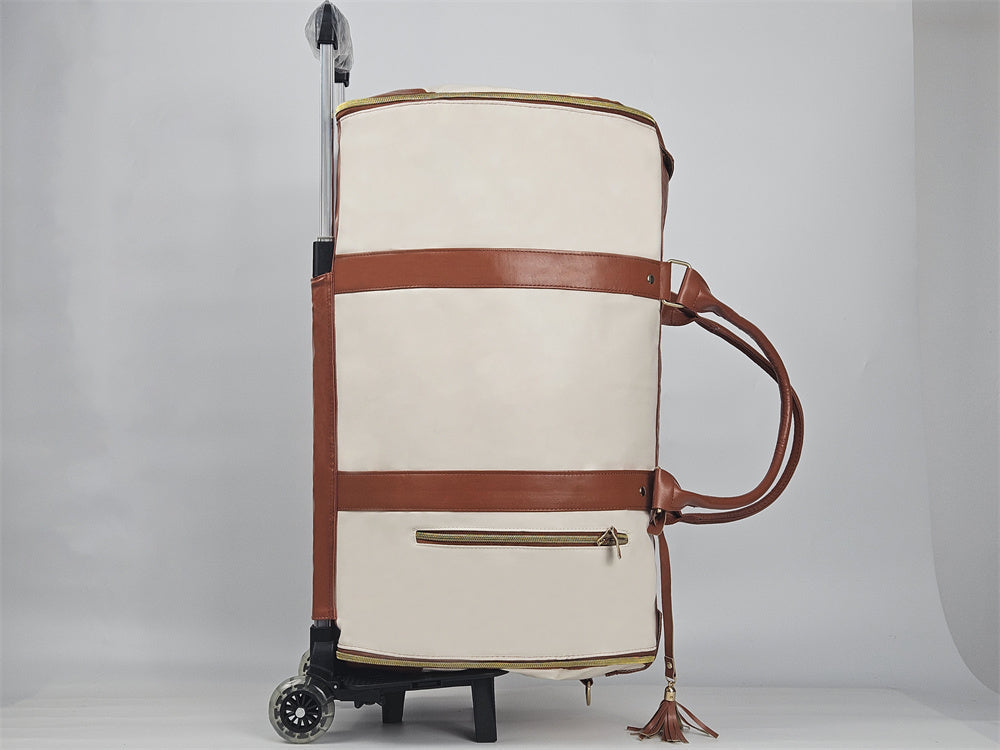 Large Capacity Trolley Travel Bag, Portable Folding Fitness Bag EX-STOCK Canada 