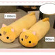 Large Size Cartoon Cat Plush Toys Stuffed Cloth Doll Long Animal Pillow Cushion - EX-STOCK CANADA