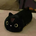 Large Size Cartoon Cat Plush Toys Stuffed Cloth Doll Long Animal Pillow Cushion - EX-STOCK CANADA