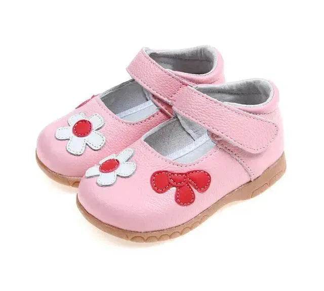 Chaussures en cuir Chaussures de princesse coréenne Chaussures simples Chaussures en cuir pour enfants Chaussures pour bébé - EX-STOCK Canada