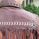 Leather Western Jacket with Fringe EX-STOCK Canada 