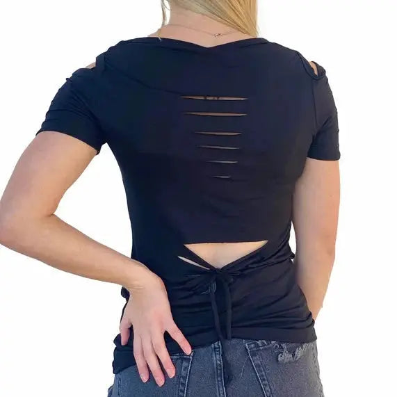 Liberty Wear Women's Devilish Rose T-Shirt EX-STOCK Canada 