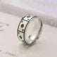 Lucky Of Spades Titanium Steel Magic Playing Card Stainless Steel Ring - EX-STOCK CANADA