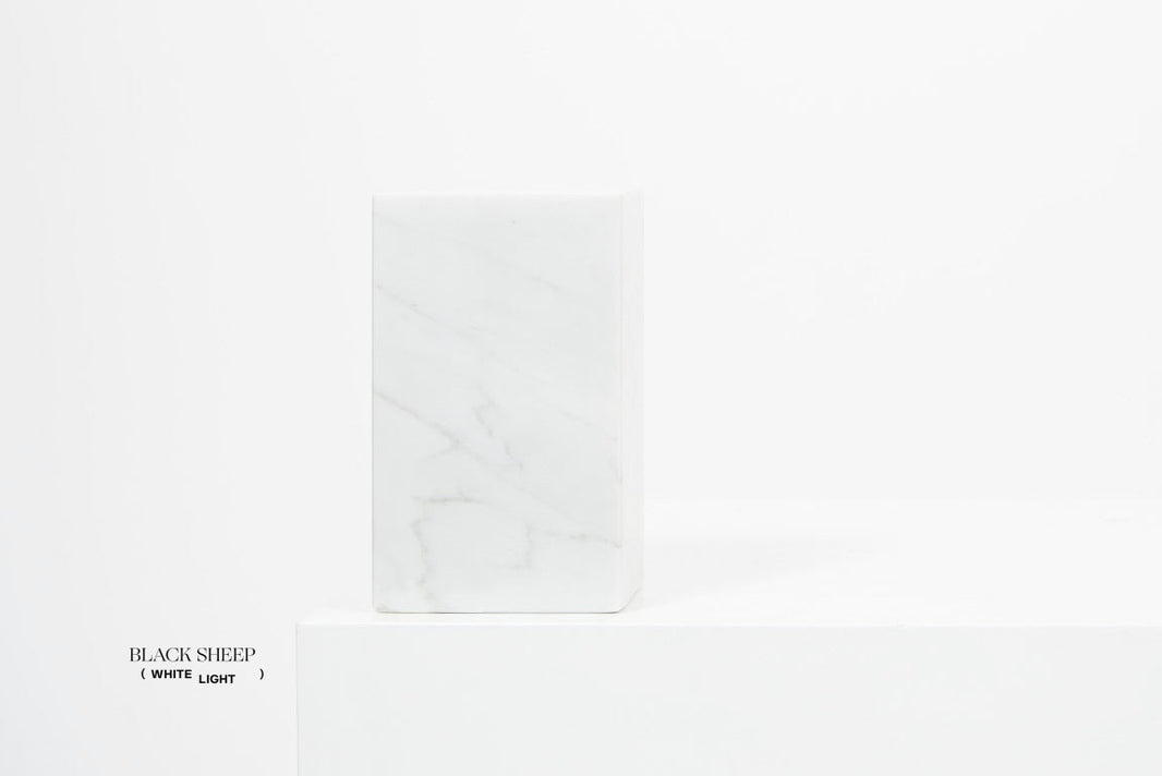 Bianco Carrara Marble Asymmetric Book Ends EX-STOCK Canada 
