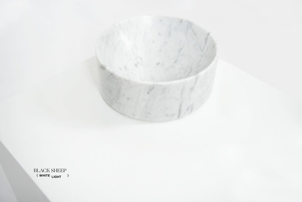 Bianco Carrara Marmor Tiefe SchaleEX-STOCK Canada 