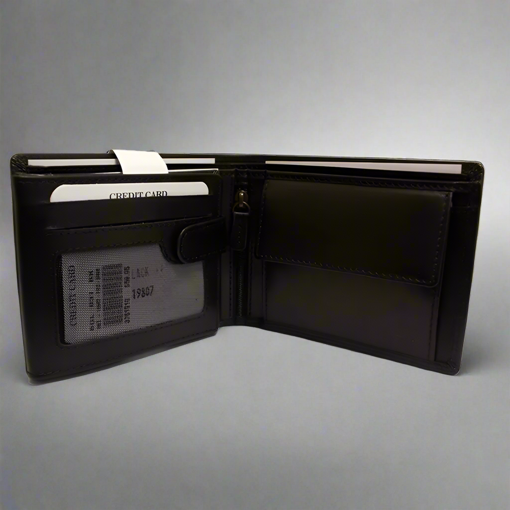 MET Men’s Bi-Fold Flip Coin Wallet EX-STOCK Canada 