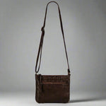 Bolso de cuiro MET V Stitch Crossbody 