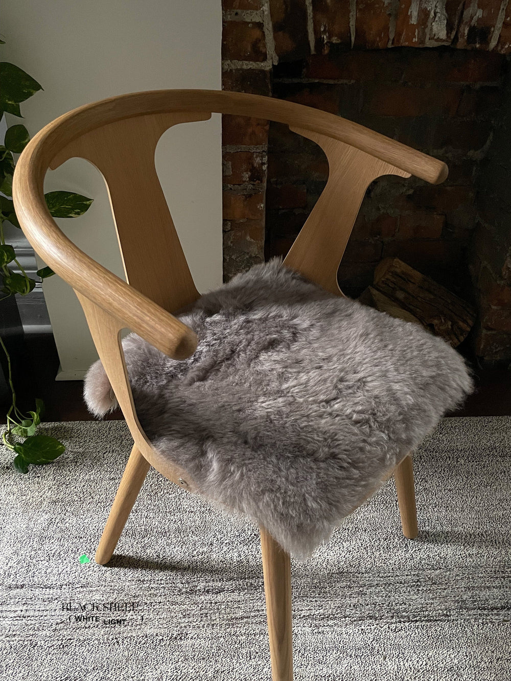 Shorn Mineral Icelandic Sheepskin Chair Pad EX-STOCK Canada 