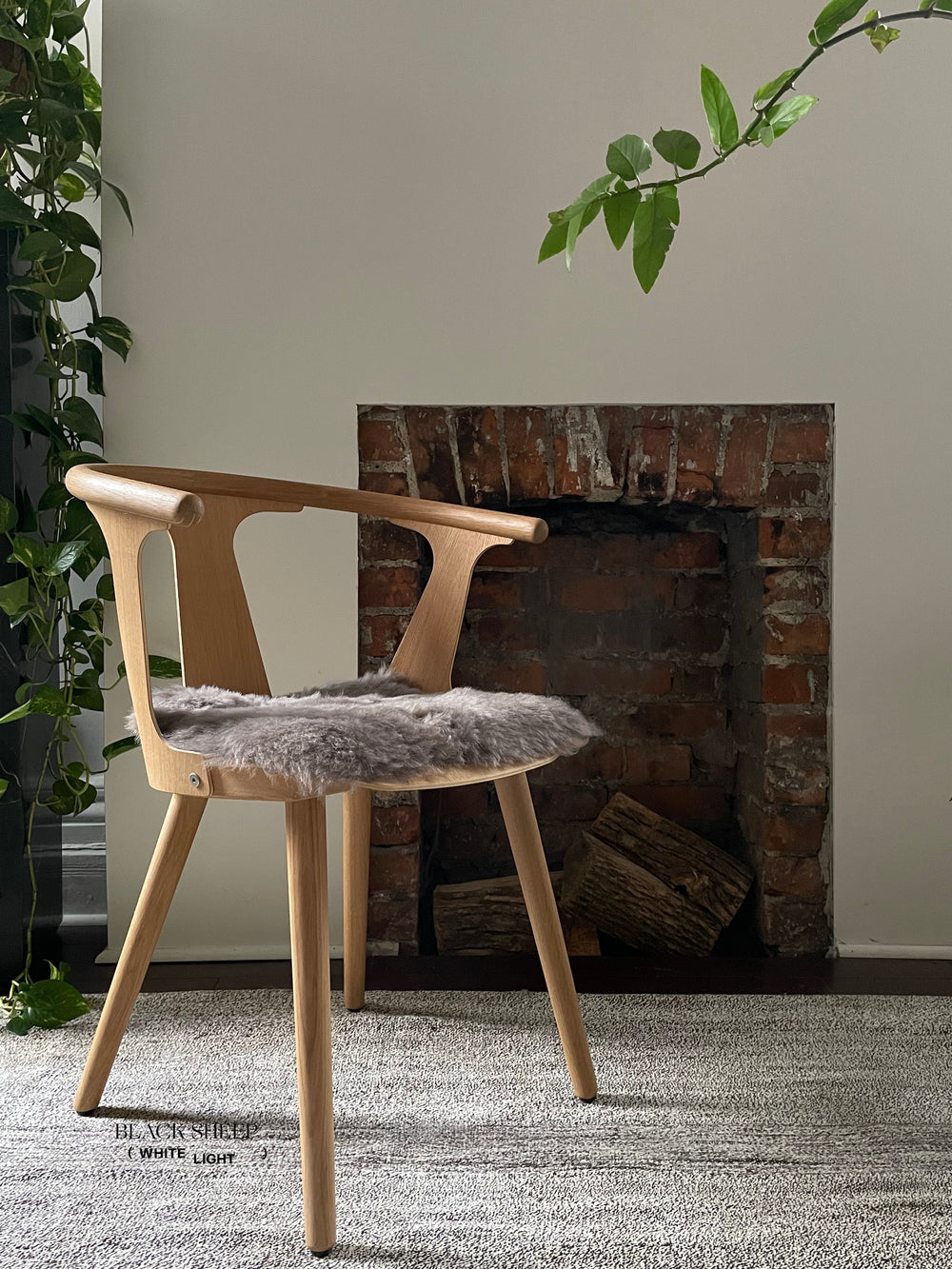 Shorn Mineral Icelandic Sheepskin Chair Pad EX-STOCK Canada 