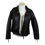 BOL Women's Leather Biker Jacket with Adjustable Belt EX-STOCK Canada 