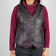 Open Road Women's Lace Side Leather Vest 