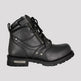 Milwaukee Leather Men's 6" Milwaukee Side Zip Lace Up Motorcycle Boots 