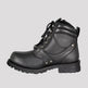 Milwaukee Leather Men's 6" Milwaukee Side Zip Lace Up Motorcycle Boots 