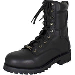 Open Road Men's 8" Quilted Motorcycle Boots EX-STOCK Canada 