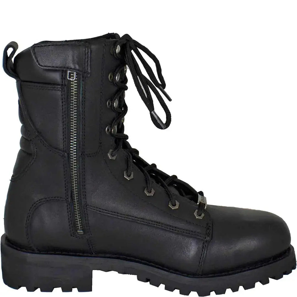 أحذية الدراجات النارية مبطنة للرجال من Open Road بطول 8 بوصاتEX-STOCK Canada 