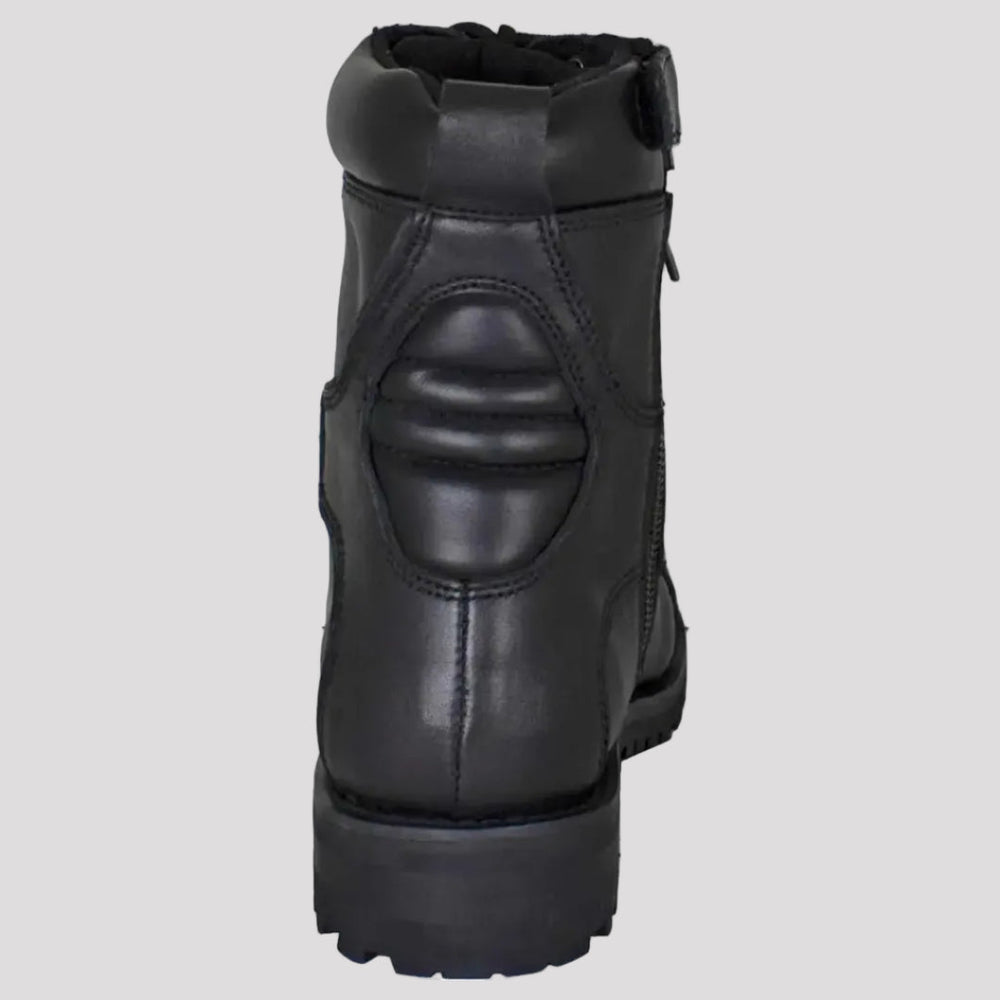 Open Road Men's 8" Quilted Motorcycle Boots 