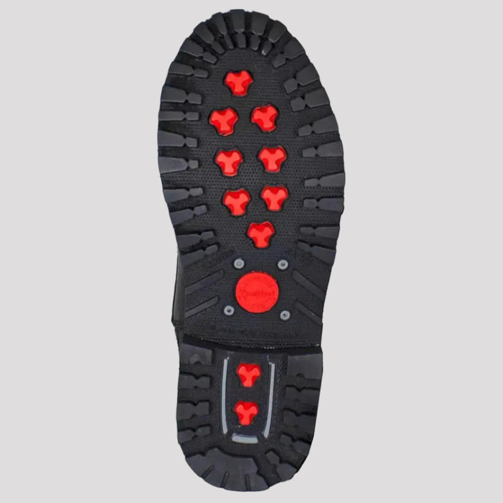 Open Road Men's 8" Quilted Motorcycle Boots 