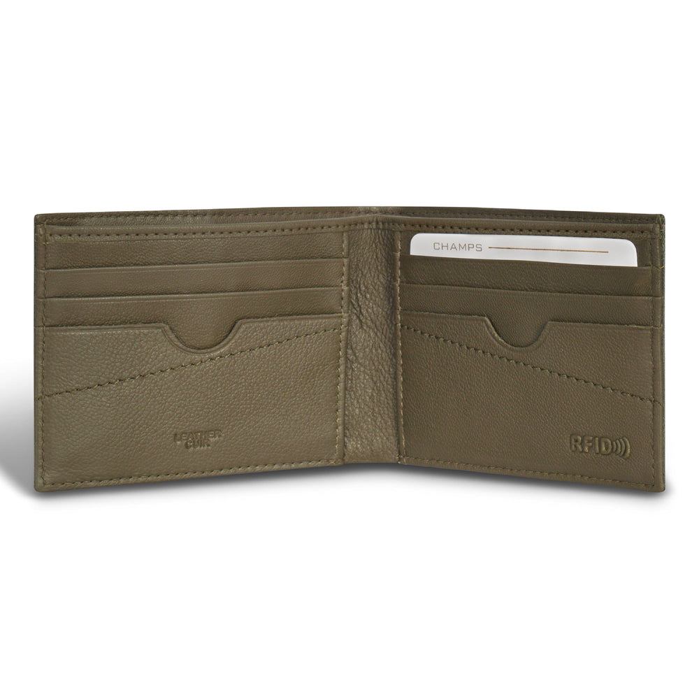 Camo / Leather Bi-Fold Wallet EX-STOCK Canada 