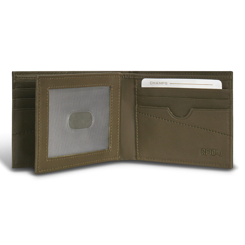 Camo / Leather Center Wing Wallet EX-STOCK Canada 