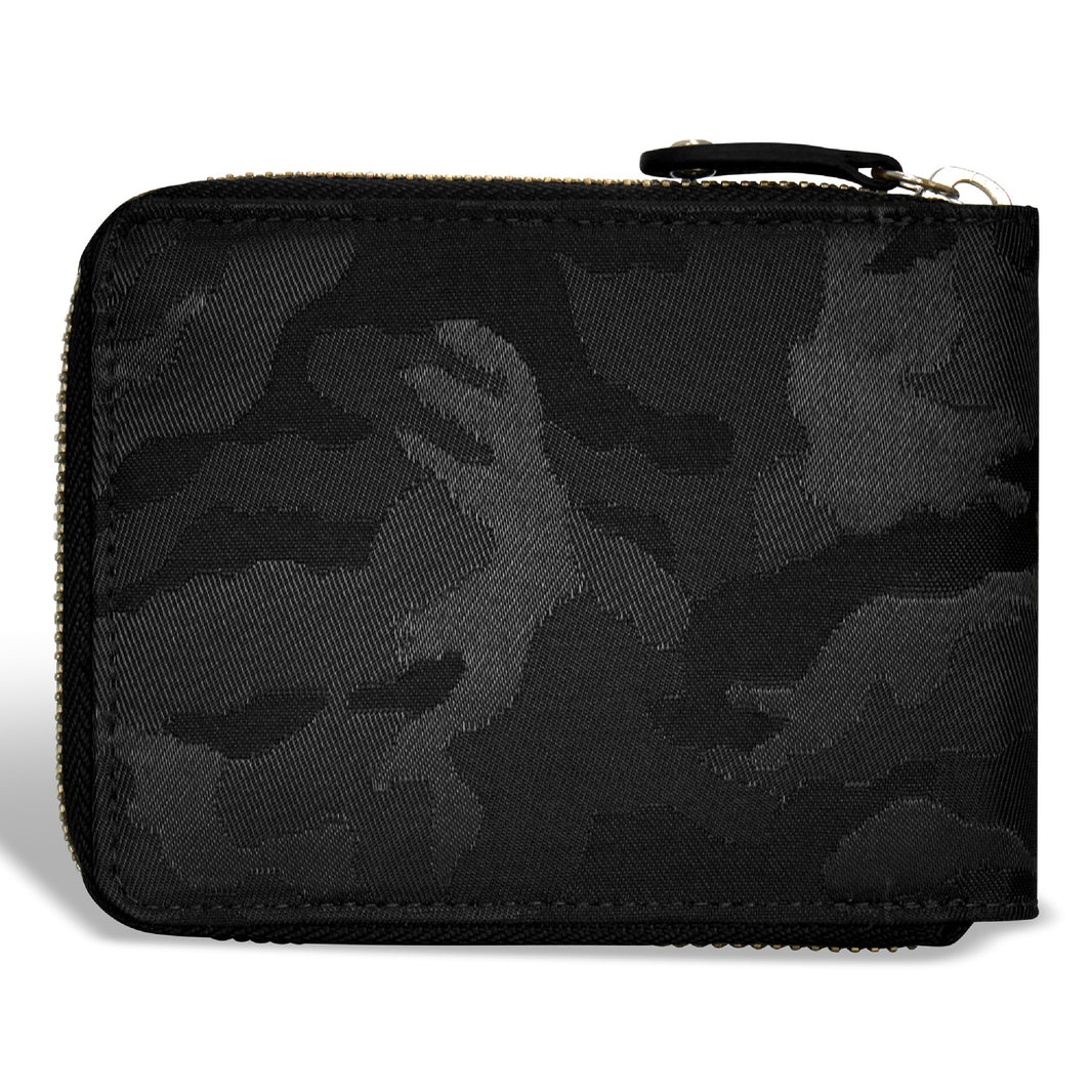Camo / Leather Zip Around Wallet EX-STOCK Canada 