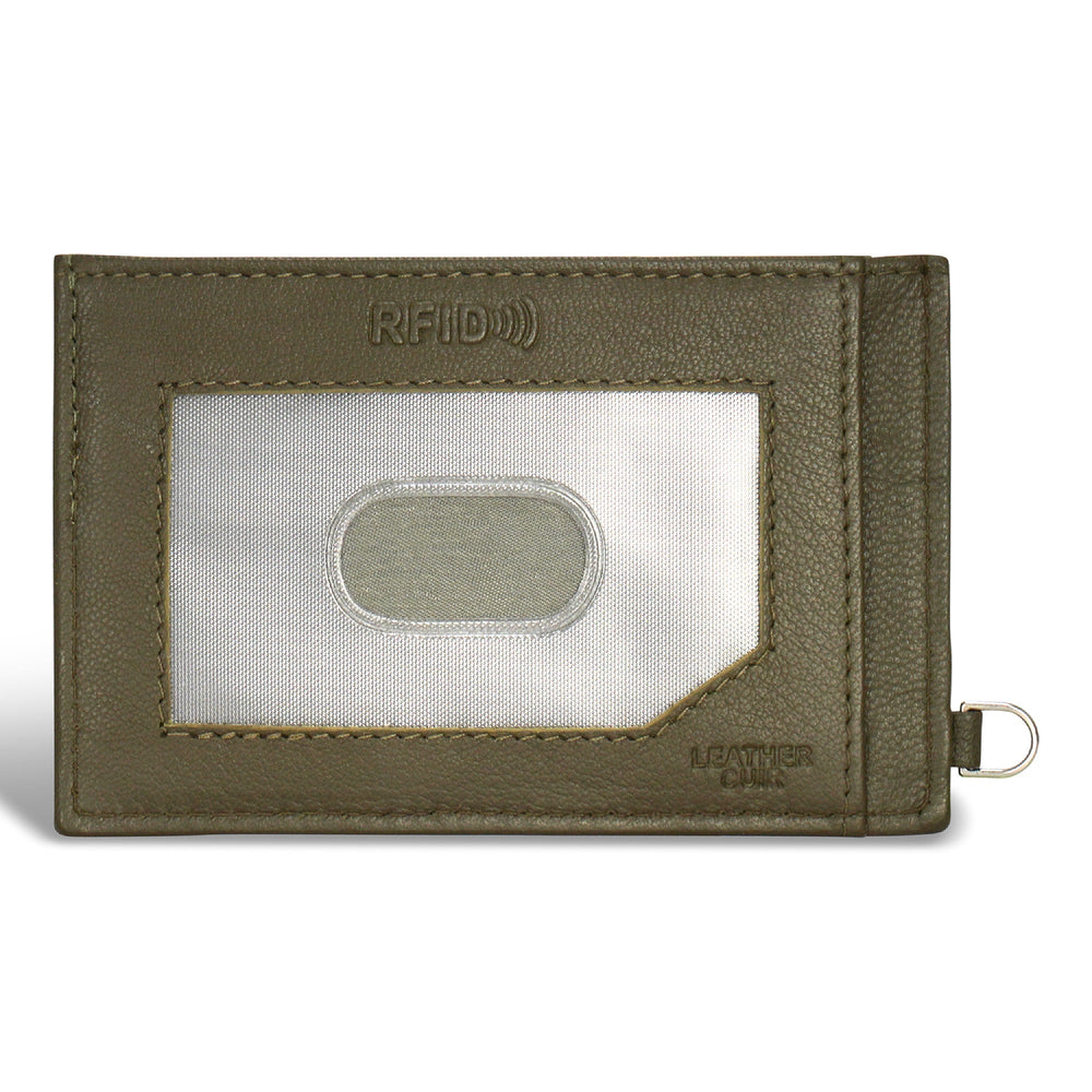 Camo / Leather Slim Cardholder EX-STOCK Canada 