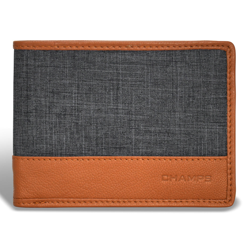 Denim / Leather Bi-Fold Wallet EX-STOCK Canada 