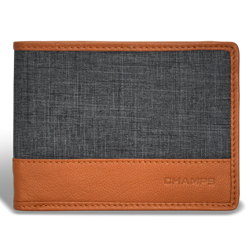 Denim / Leather Bi-Fold Wallet EX-STOCK Canada 