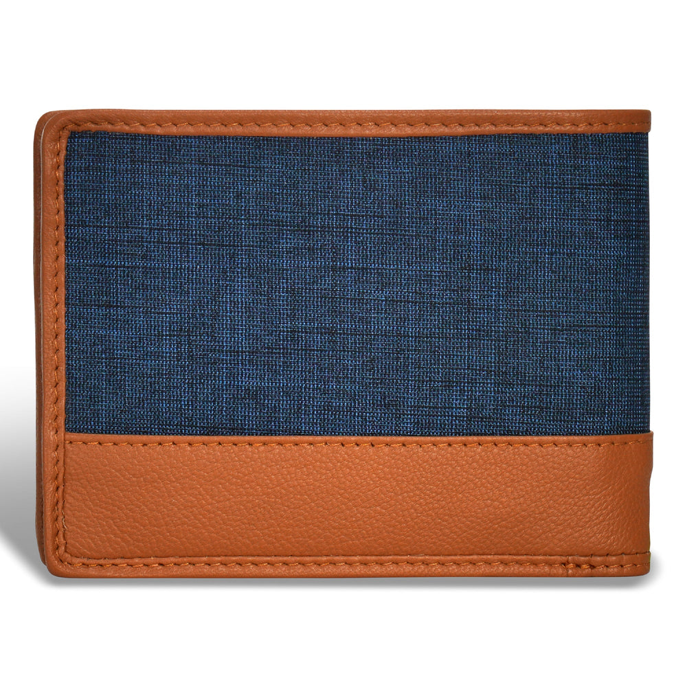 Denim / Leather Bi-Fold Wallet EX-STOCK Canada 
