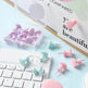 Spilla con Testa a Colori Macaron in Scatola, Semplice e Creativa, di Grande e Piccola Dimensione, Spilla in Plastica, Materiale da Ufficio - EX-STOCK Canada