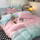 Macaron Washed Cotton Brushed Gradient Duvet Cover EX-STOCK Canada 