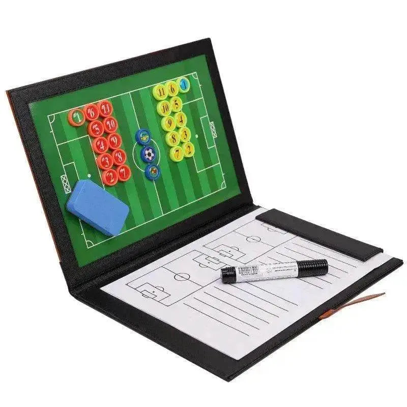Magnetic leather football tactical board - EX-STOCK Canada