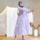Malay Indonesian Cotton Arab Patchwork Dress - EX-STOCK Canada