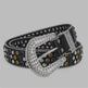 Men Women Alloy Belt Punk Rock Rivet Rhinestone - EX-STOCK Canada