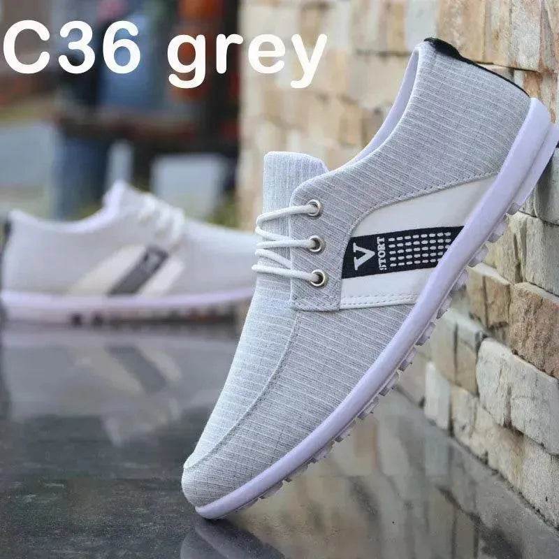 Scarpe da uomo in tela a suola morbida, scarpe sportive e da tempo libero, vecchie scarpe di stoffa di Pechino, scarpe da contadino - EX-STOCK Canada