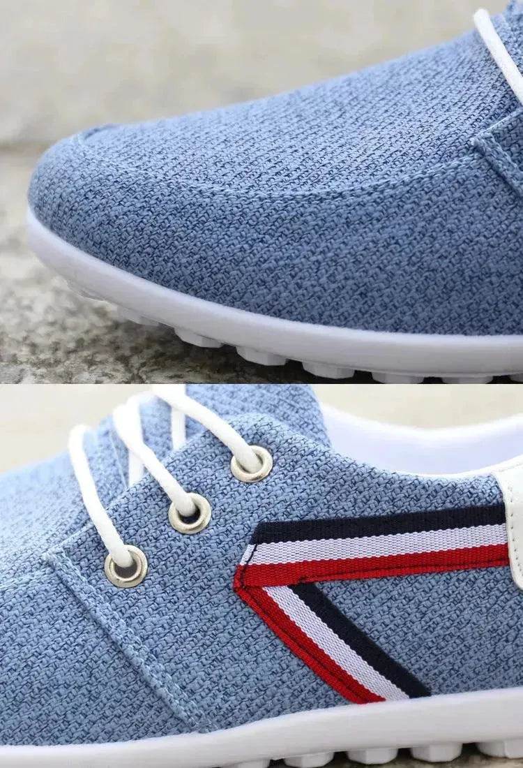 Scarpe da uomo in tela a suola morbida, scarpe sportive e da tempo libero, vecchie scarpe di stoffa di Pechino, scarpe da contadino - EX-STOCK Canada