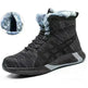 Men's Anti Smash Anti Puncture Work Warm Thickened Lace-up Safety Shoes - EX-STOCK CANADA