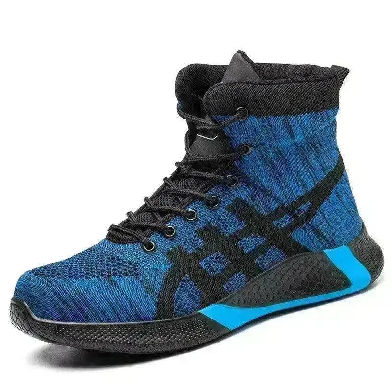 Men's Anti Smash Anti Puncture Work Warm Thickened Lace-up Safety Shoes - EX-STOCK CANADA