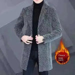 Men's Elegant Duster Mid-length Slim-fit Woolen Coat - EX-STOCK CANADA