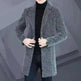 Men's Elegant Duster Mid-length Slim-fit Woolen Coat - EX-STOCK CANADA